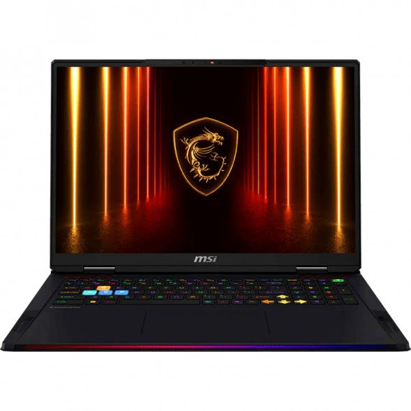 Ноутбук MSI Raider A18 HX A9WJG-407RU (18&amp;quot;, IPS, AMD Ryzen 9 9955HX3D 2.5ГГц, 16-ядерный, 32Гб DDR5, 2Тб SSD, RTX 5090 24Гб, Windows 11 Home), черный в Череповце