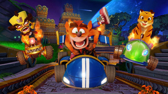 Игра Crash Team Racing Nitro-Fueled для Nintendo Switch, картридж в Череповце