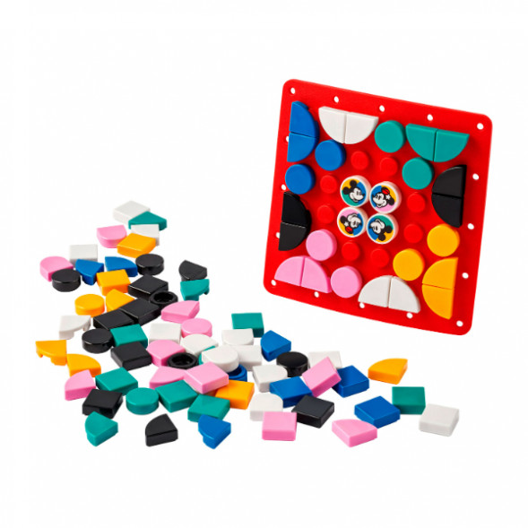 Конструктор LEGO DOTS 41963 Пластина-нашивка с тайлами «Микки и Минни Маус» в Череповце