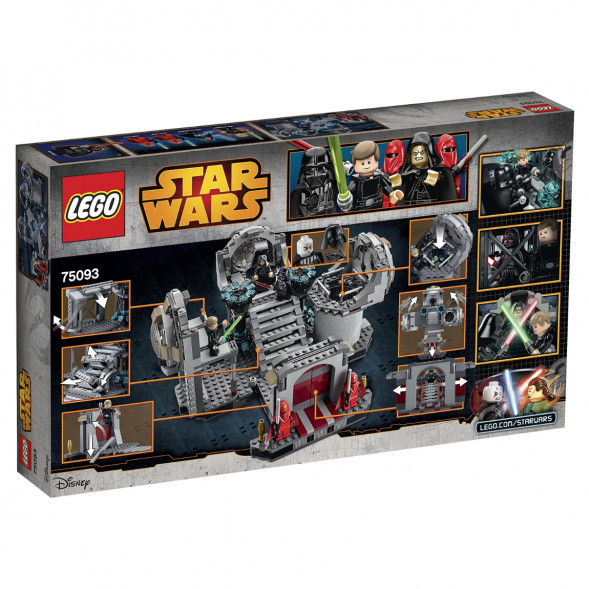 Конструктор LEGO Star Wars 75093 Звезда Смерт - Последняя схватка в Череповце