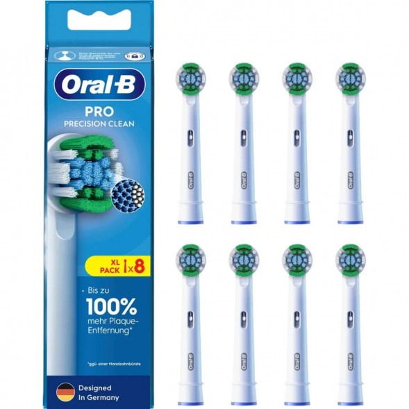 Насадки для зубной щетки Oral-B Pro Precision Clean, 8 шт. в Череповце