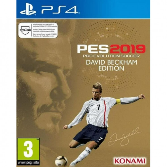 Игра PES 2019: Pro Evolution Soccer. David Beckham Edition [PS4, русские субтитры] в Череповце