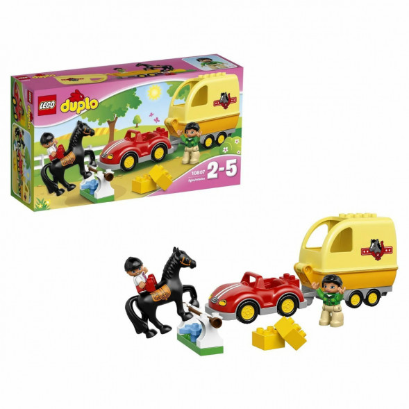 Конструктор LEGO DUPLO Town 10807 Трейлер для лошадок в Череповце