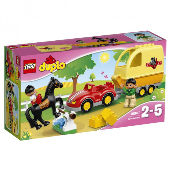 Конструктор LEGO DUPLO Town 10807 Трейлер для лошадок в Череповце