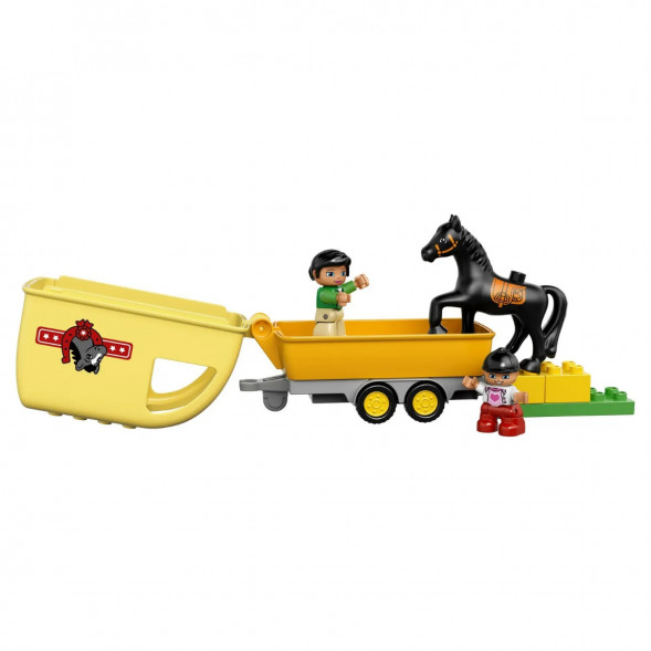 Конструктор LEGO DUPLO Town 10807 Трейлер для лошадок в Череповце