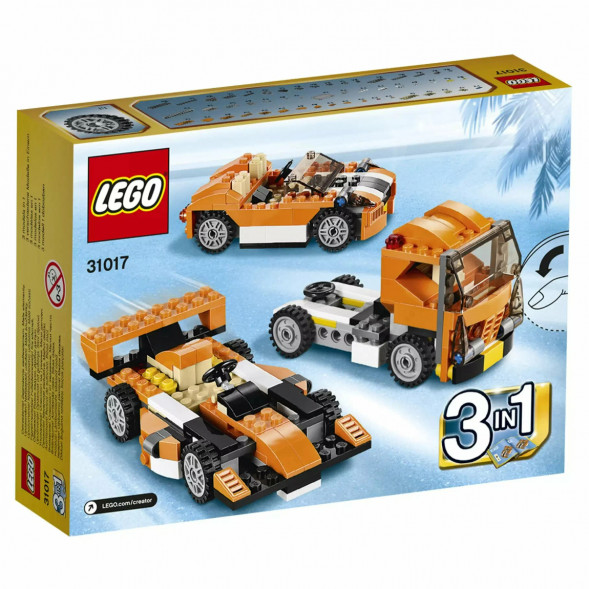Конструктор LEGO Creator 31017 Гоночная машина Сансет в Череповце