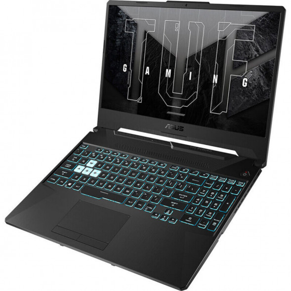 Ноутбук ASUS TUF Gaming A15 FA506NCG-HN199W (15.6&amp;quot;, IPS, AMD Ryzen 7 7445HS 3.2 ГГц, 6 ядер, 16 ГБ DDR5, SSD 512 ГБ, GeForce RTX 3050, Windows 11 Home), черный в Череповце