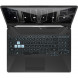 Ноутбук ASUS TUF Gaming A15 FA506NCG-HN199W (15.6&amp;quot;, IPS, AMD Ryzen 7 7445HS 3.2 ГГц, 6 ядер, 16 ГБ DDR5, SSD 512 ГБ, GeForce RTX 3050, Windows 11 Home), черный в Череповце