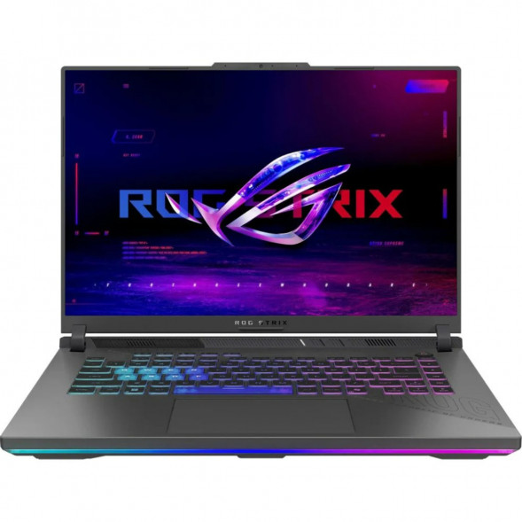 Ноутбук ASUS ROG Strix G16 G614PR-RV090 (16&amp;quot;, IPS, AMD Ryzen 9 8940HX 2.4ГГц, 16 ядер, 32ГБ DDR5, 1ТБ SSD, 	 NVIDIA GeForce RTX 5070 Ti - 12 ГБ, TGP 140Вт, без ОС), серый в Череповце