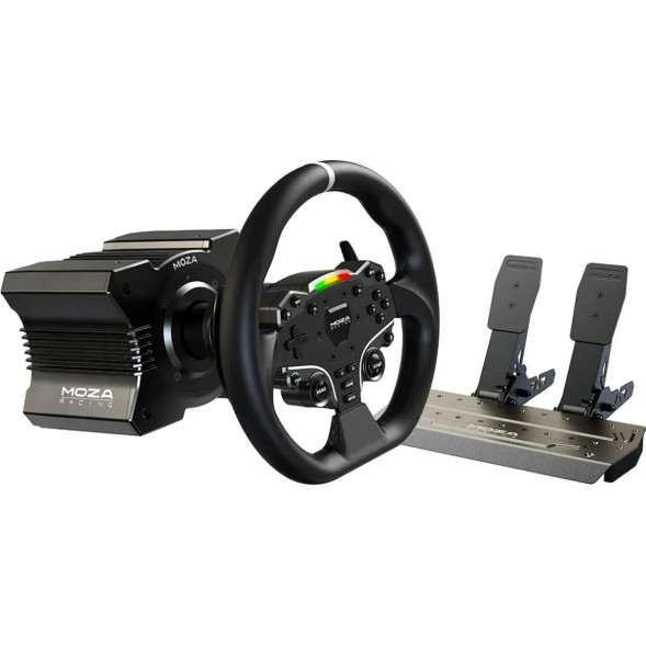 Игровой руль MOZA R5 Bundle (R5 Base, ES Wheel, SR-P Lite double Pedals，R5 Table Clamp) RS20 в Череповце