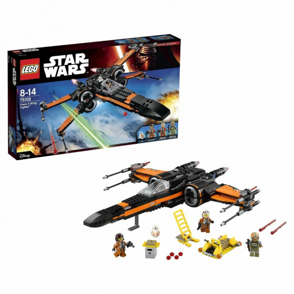 Конструктор LEGO Star Wars 75102 Истребитель По (Poe&amp;#039;s X-Wing Fighter) в Череповце