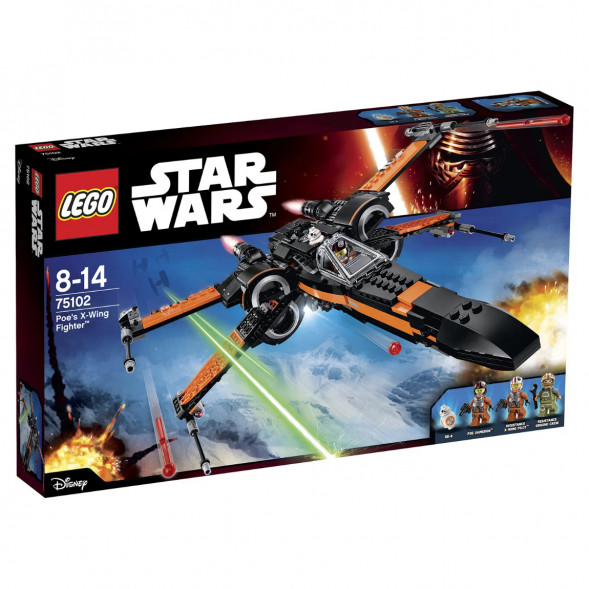 Конструктор LEGO Star Wars 75102 Истребитель По (Poe&amp;#039;s X-Wing Fighter) в Череповце