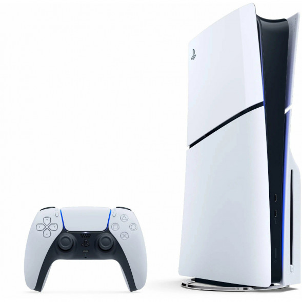 Игровая приставка Sony PlayStation 5 Slim 1TB с дисководом, белый в Череповце