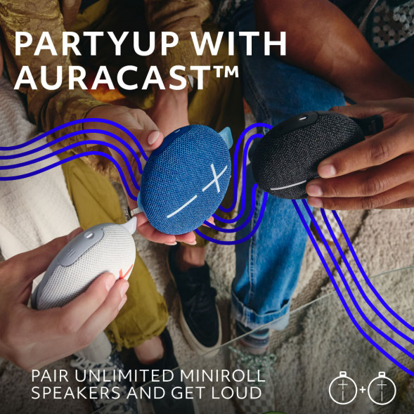 Портативная колонка Ultimate Ears MINIROLL, синий в Череповце