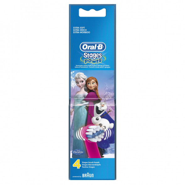 Насадки на зубные щетки Oral-B Frozen, 4 шт. в Череповце
