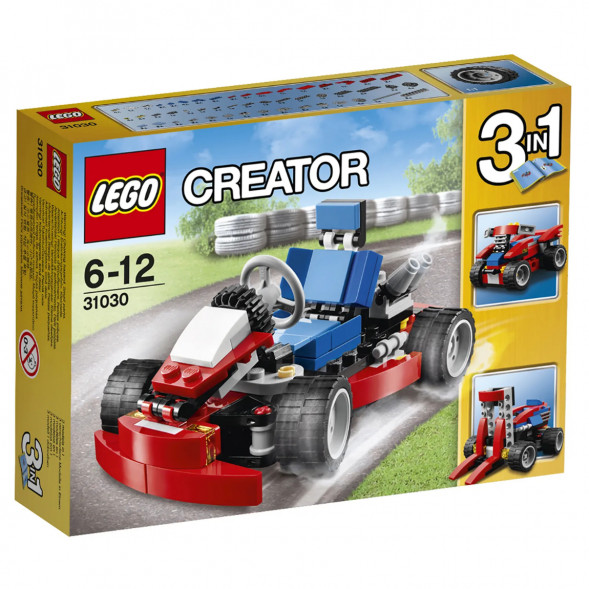 Конструктор LEGO Creator 31030 Красный гоночный карт в Череповце