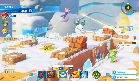 Игра Mario + Rabbids Kingdom Battle [Nintendo Switch, английский язык] в Череповце