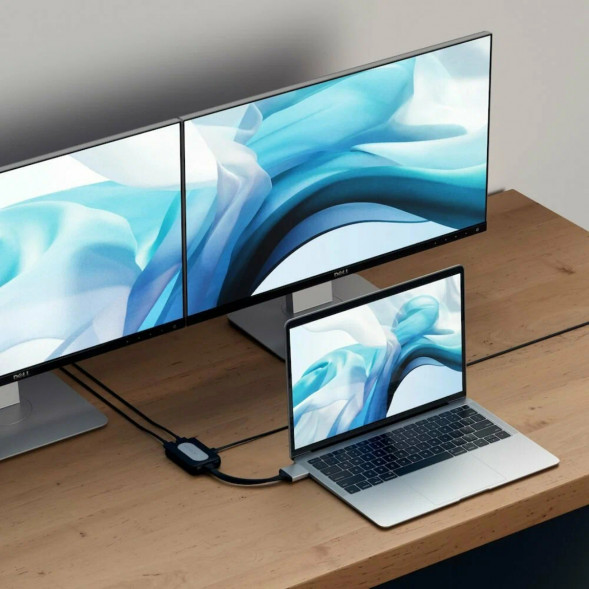 Адаптер Satechi USB-C Dual 4K HDMI Adapter (2xHDMI, USB Type-C) в Череповце