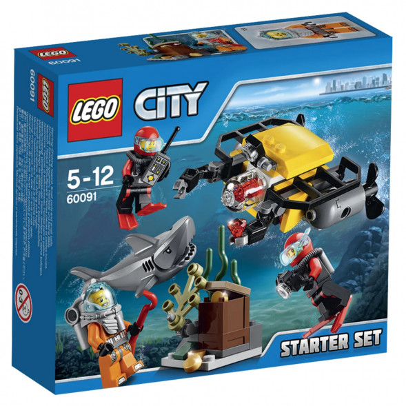 Конструктор LEGO City Deep Sea Explorers 60091 Исследование морских глубин в Череповце