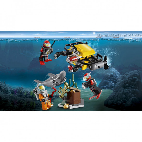 Конструктор LEGO City Deep Sea Explorers 60091 Исследование морских глубин в Череповце