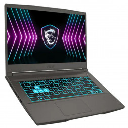 Ноутбук игровой MSI Thin 15 B2RVE-3450XRU (15.6&amp;quot;, IPS, Intel Core 5 210H 2.2ГГц, 8 ядер, 16ГБ DDR4, 512ГБ SSD, NVIDIA GeForce RTX 4050, без ОС)