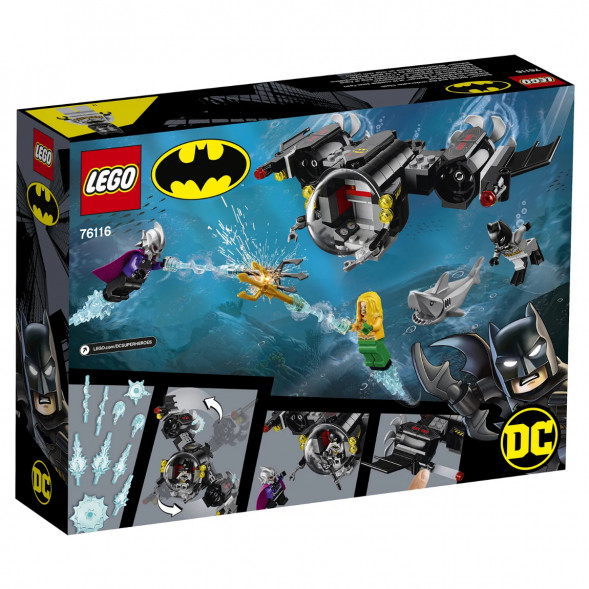 Конструктор LEGO Super Heroes 76116 Подводный бой Бэтмена в Череповце