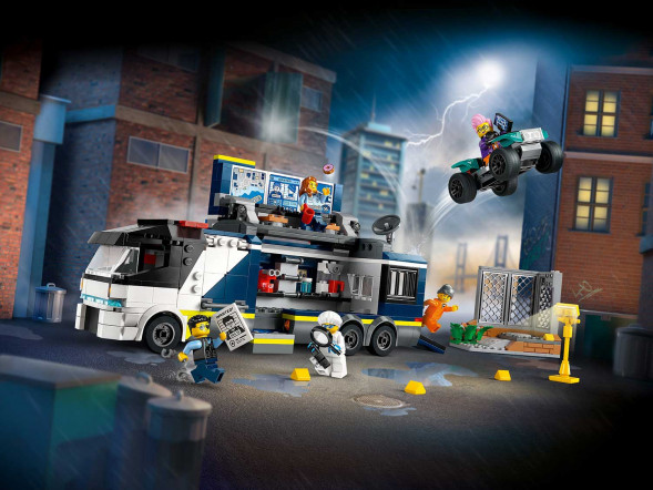 Конструктор LEGO City 60418 Полицейский грузовик криминалистической лаборатории в Череповце