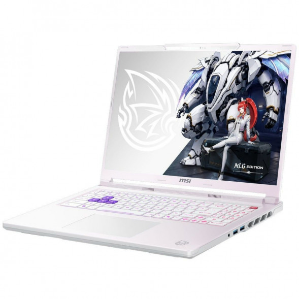 Ноутбук MSI Crosshair A16 HX MLG Edition E8WGXK-089XRUY (16&amp;quot;, IPS, AMD Ryzen 9 8940HX 2.4ГГц, 16 ядер, 16ГБ DDR5, 1ТБ SSD, NVIDIA GeForce RTX 5070 - 12 ГБ, без ОС), белый в Череповце