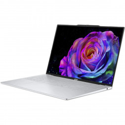 Ноутбук Acer Swift Air 16 SFA16-61M-R721 (16&amp;quot;, OLED, AMD Ryzen AI 7 350 2ГГц, 8 ядер, 16ГБ LPDDR5, 1ТБ SSD, AMD Radeon 860M, без ОС), серебристый