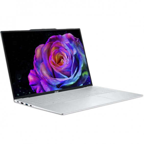 Ноутбук Acer Swift Air 16 SFA16-61M-R721 (16&amp;quot;, OLED, AMD Ryzen AI 7 350 2ГГц, 8 ядер, 16ГБ LPDDR5, 1ТБ SSD, AMD Radeon 860M, без ОС), серебристый в Череповце