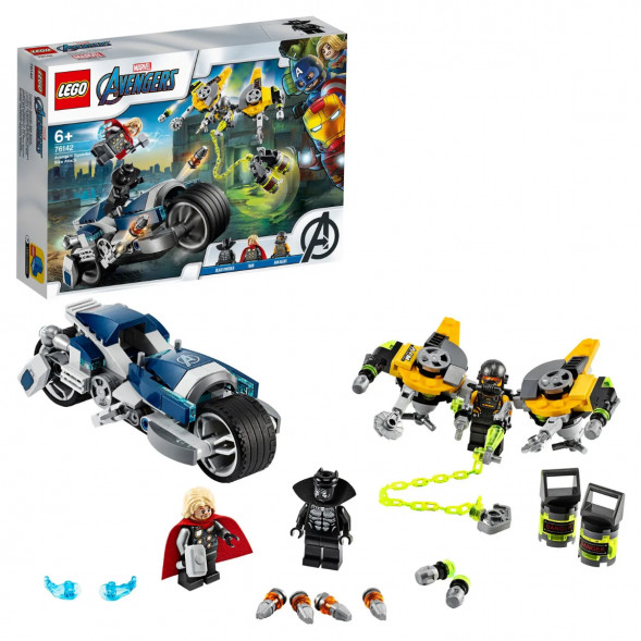 Конструктор LEGO Super Heroes 76142 Мстители Атака на спортбайке в Череповце