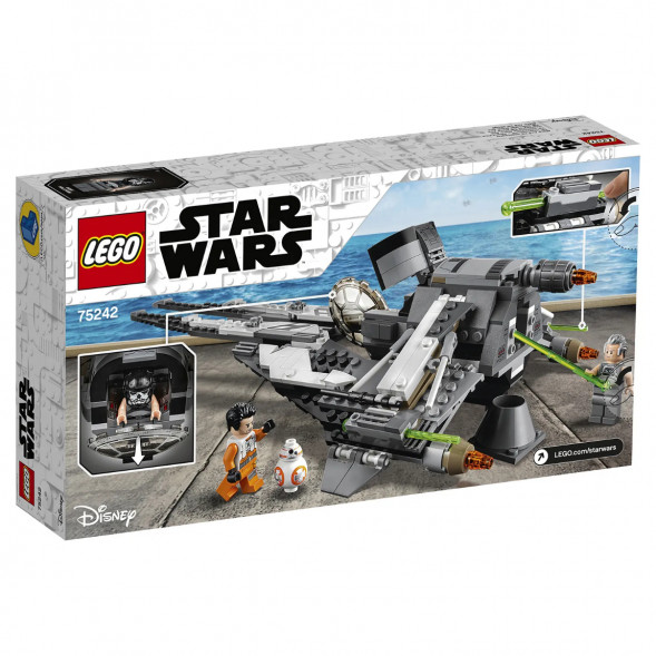 Конструктор LEGO Star Wars 75242 Перехватчик СИД Чёрного аса в Череповце