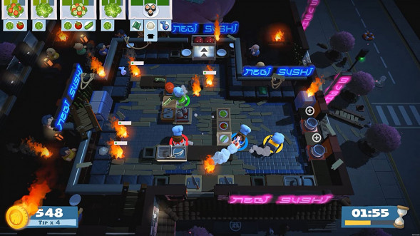 Игра Overcooked &amp;amp; Overcooked 2 [Nintendo Switch, английская версия] в Череповце