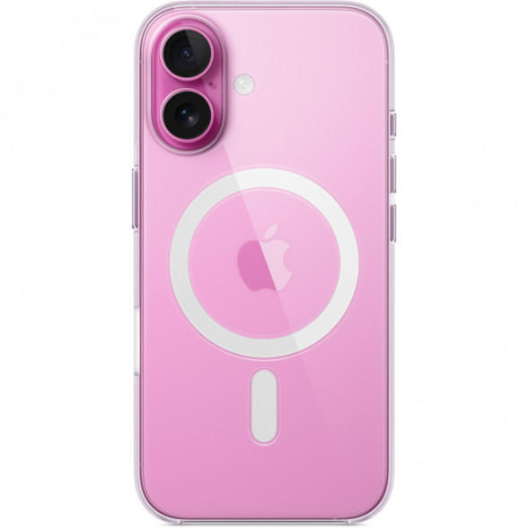 Чехол Apple Clear Case with MagSafe для iPhone 16, прозрачный (MA6A4ZM/A) в Череповце