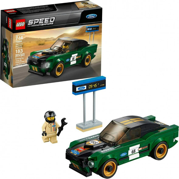 Конструктор LEGO Speed Champions 75884 1968 Ford Mustang Fastback в Череповце
