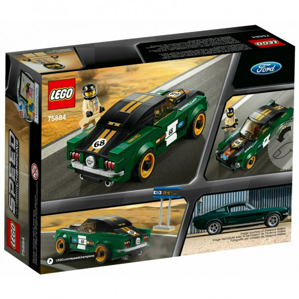 Конструктор LEGO Speed Champions 75884 1968 Ford Mustang Fastback в Череповце