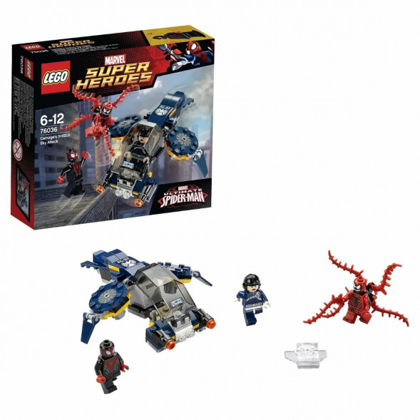 Конструктор LEGO Super Heroes 76036 Воздушная атака Карнажа в Череповце