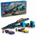 Конструктор LEGO City 60408 Грузовик-автовоз со спортивными автомобилями в Череповце