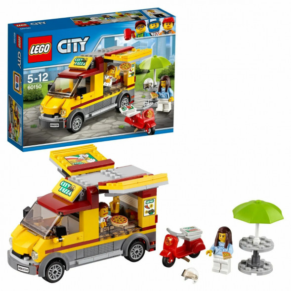 Конструктор LEGO City Great Vehicles 60150 Фургон-пиццерия в Череповце