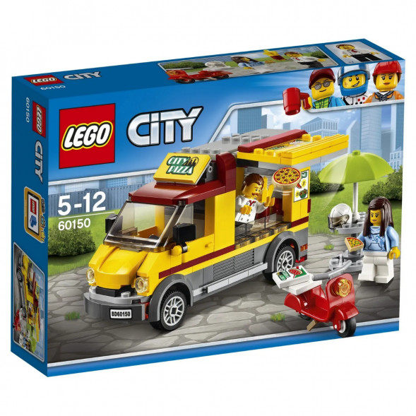 Конструктор LEGO City Great Vehicles 60150 Фургон-пиццерия в Череповце