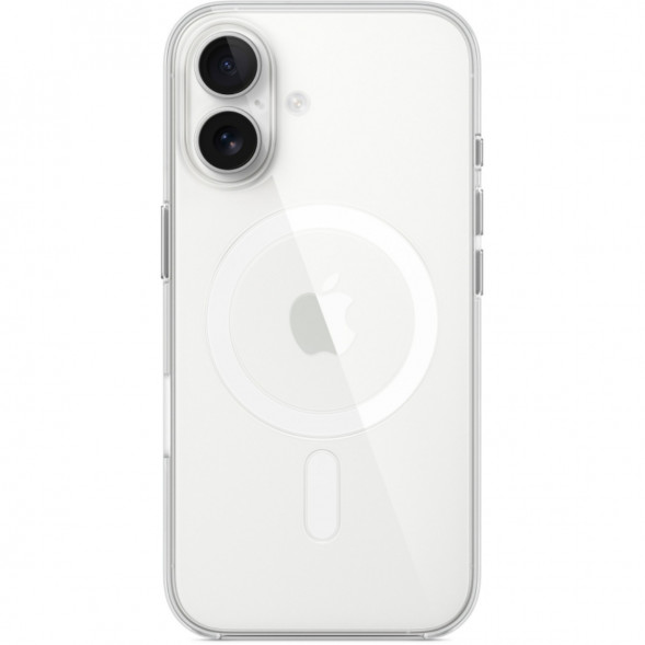 Чехол Apple Clear Case with MagSafe для iPhone 16 Plus, прозрачный (MA7D4ZM/A) в Череповце