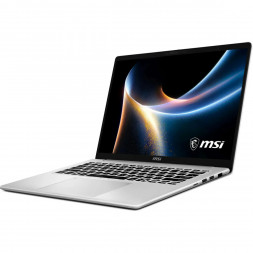 Ноутбук MSI Modern 14S AI+ G3MG-010XRU (14&amp;quot;, OLED, Intel Core Ultra 7 355 2.3ГГц, 8 ядер, 16ГБ DDR5, 512ГБ SSD, Intel Graphics, без ОС), серебристый