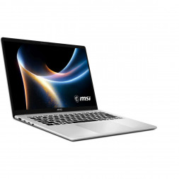 Ноутбук MSI Modern 14S AI+ G3MG-010XRU (14&amp;quot;, OLED, Intel Core Ultra 7 355 2.3ГГц, 8 ядер, 16ГБ DDR5, 512ГБ SSD, Intel Graphics, без ОС), серебристый