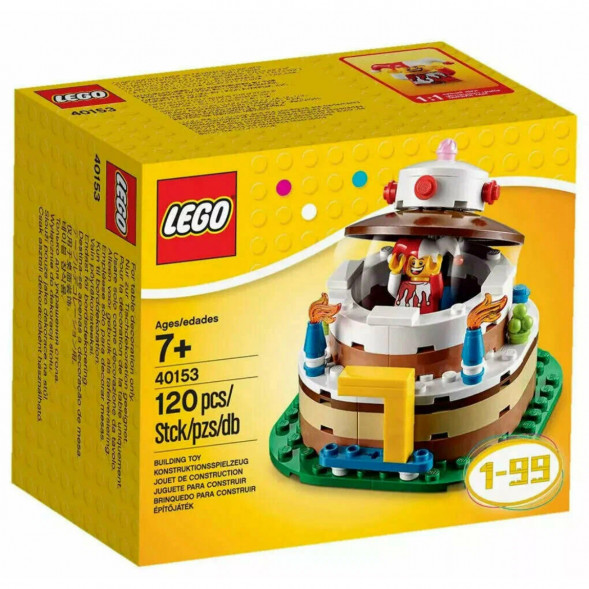Конструктор LEGO Seasonal 40153 Торт на День Рождения в Череповце