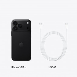 Смартфон Apple iPhone 18 Pro 1TB (eSIM), Black