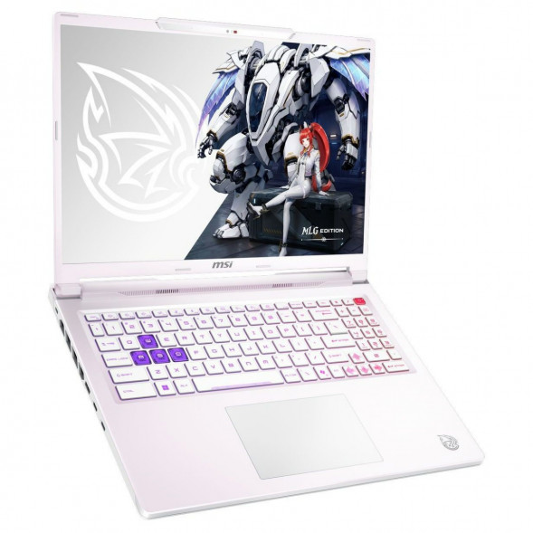 Ноутбук MSI Crosshair A16 HX MLG Edition E8WFK-090XRUY (16&amp;quot;, IPS, AMD Ryzen 9 8940HX 2.4ГГц, 16 ядер, 16ГБ DDR5, 1ТБ SSD, NVIDIA GeForce RTX 5060 - 8 ГБ, без ОС), белый в Череповце