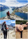 Треккинговая палка Naturehike 135 см, 1 шт., белый/красный в Череповце