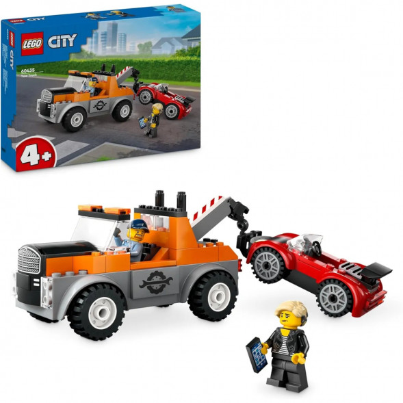 Конструктор LEGO City 60435 Ремонт эвакуаторов и спортивных автомобилей в Череповце