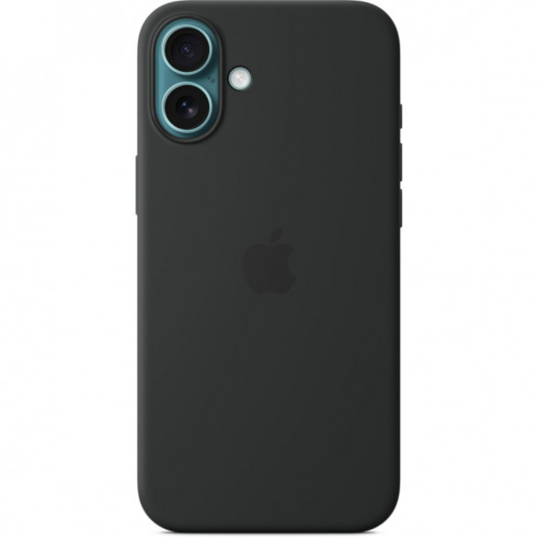 Чехол Apple для iPhone 16 Plus Silicone MagSafe, черный (MYY93ZM/A) в Череповце