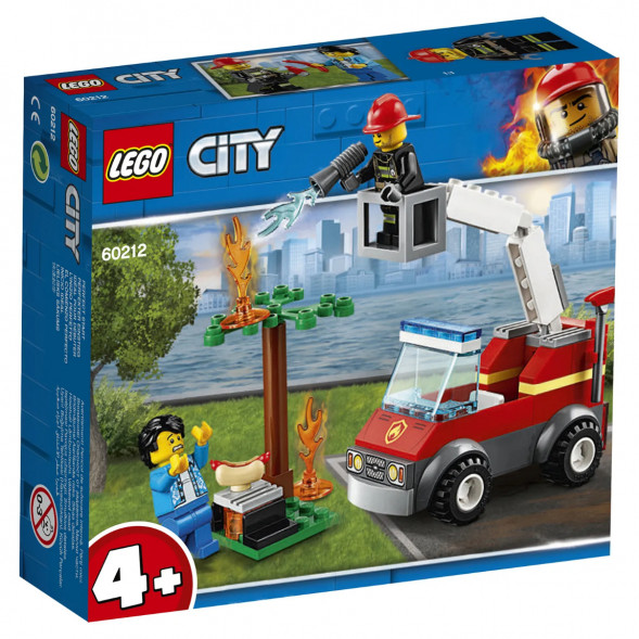 Конструктор LEGO City Fire 60212 Пожар на пикнике в Череповце